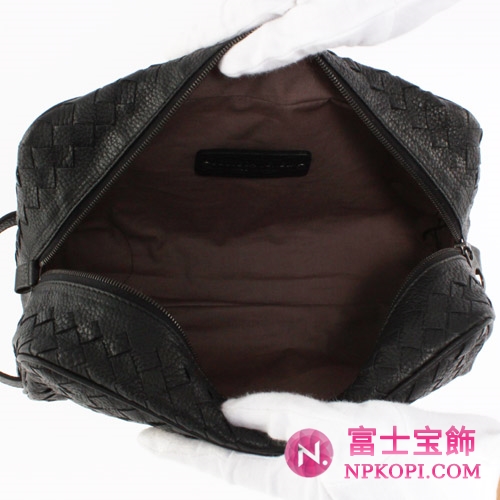 Bottega Veneta/ボッテガ・ヴェネタ ラムスキン セカンドバッグ ブラック 174361V61431000【2011年秋冬新作】 